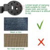 100 Pack Shade Cloth Clips, Round Plastic Sun Shade Net