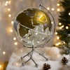 Golden Earth Globe, Globe Diam. 20 cm/7.9 inches, World Map,