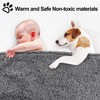 Onarway Waterproof Dog Blanket of Reversible Sherpa Fleece for Bed,