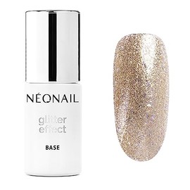 NEONAIL UV Nagellack - Base Coat Gel UV - Glitter Effect Base Gold Twinkle - Unterlack F√ºr N√§gel Lack Gel - Modeling Base - 7,2 ml