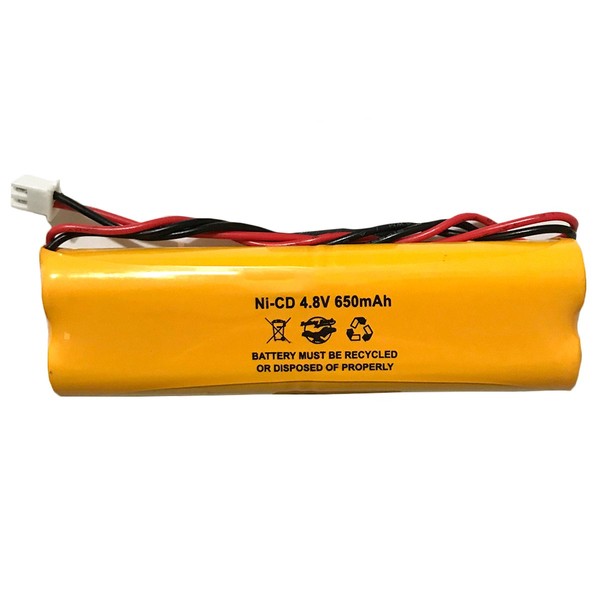 All Fit E1021R D-AA650Bx4 0120859 Ni-CD AA 650mAh 4.8V EJW-NI-CAD 800mah D-AA650B-4 Exit Sign Emergency Light Battery Pack