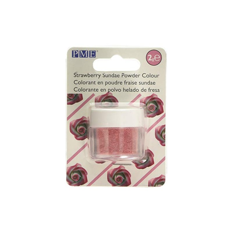 PME Edible Powder Colour Strawberry Sundae