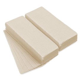 Natural Hair Removal Strips, Body and Facial Muslin Epilating Cotton Cloth Wax Strips, Large Precut Waxing Strips Bulk for Women Men (100 Pack)