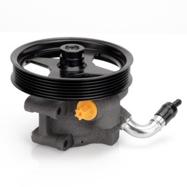 LuluViolen Power Steering Pump, with Pulley, Compatible with Ford Crown Victoria 2004-2007 & Lincoln Town Car 2003-2006 & Mercury Grand Marquis 2004-2007, Replace# 7W1Z3A674B