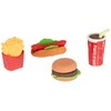 Tobar Fast Food ERASERS Clear 13011