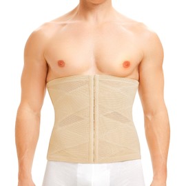 Kumayes Faja para Gym Hombre Adelgazante Ajustable,Reductor de Grasa de Levantamiento de Pesas,Cinturon Gym Peso,Faja Moldeadora Gym Deportivo,Faja...