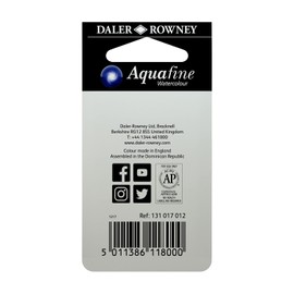 Daler-Rowney Aquafine 2-pc Watercolor Paint Set, Cobalt Blue Hue & Phthalo Blue - Watercolor Paints for Watercolor Paper and More
