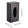 Tosnail Rectangular PU Leather Tissue Box Napkin Holder for Home