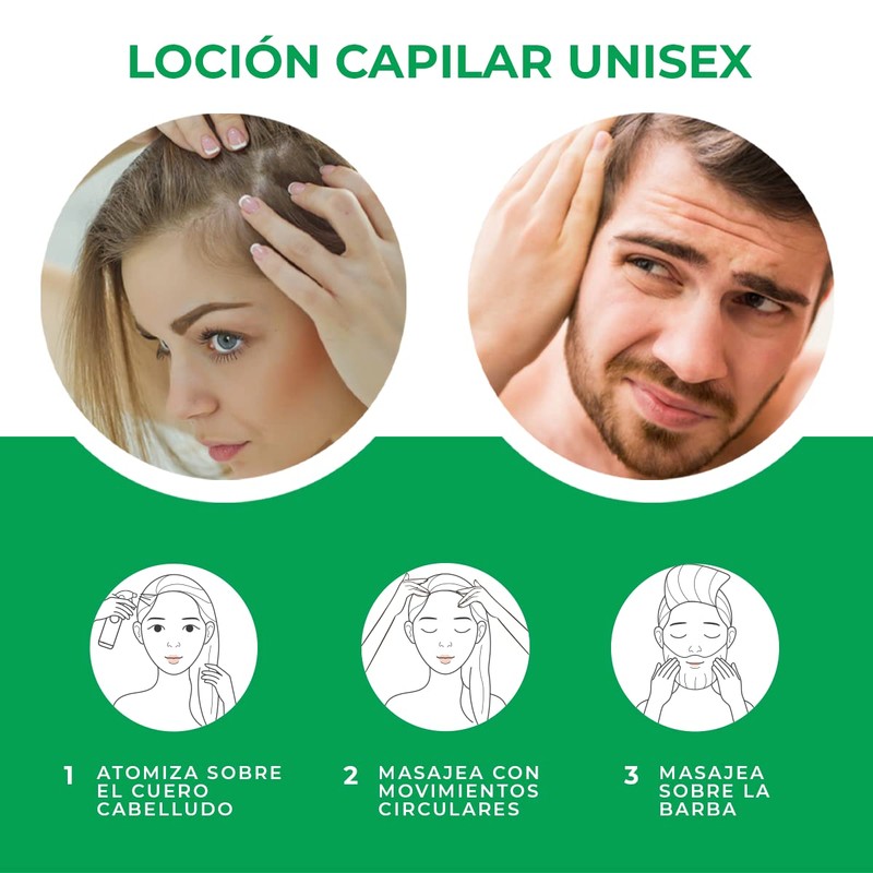 2 Pack Loción Capilar Antícaída | Estimula el Crecimiento &