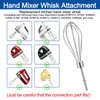 Hand Mixer Whisk for Kitchenaid Hand Mixer Attachments KHMPW,KHM7210, KHM512,