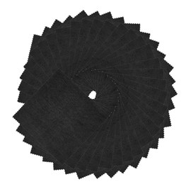 PACKOVE 2sets Microfiber Eyeglass Cleaning Cloths Dual Sided Soft Lens for Glasses Sunglasses Phones and Electronics Scratch Reusable 50pcs*2