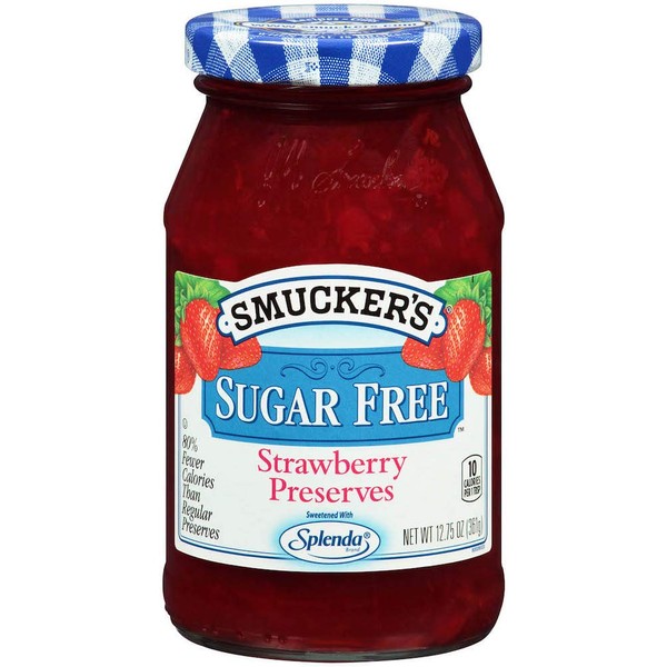 Smucker's Sugar Free Strawberry Preserves, 12.75 Ounce