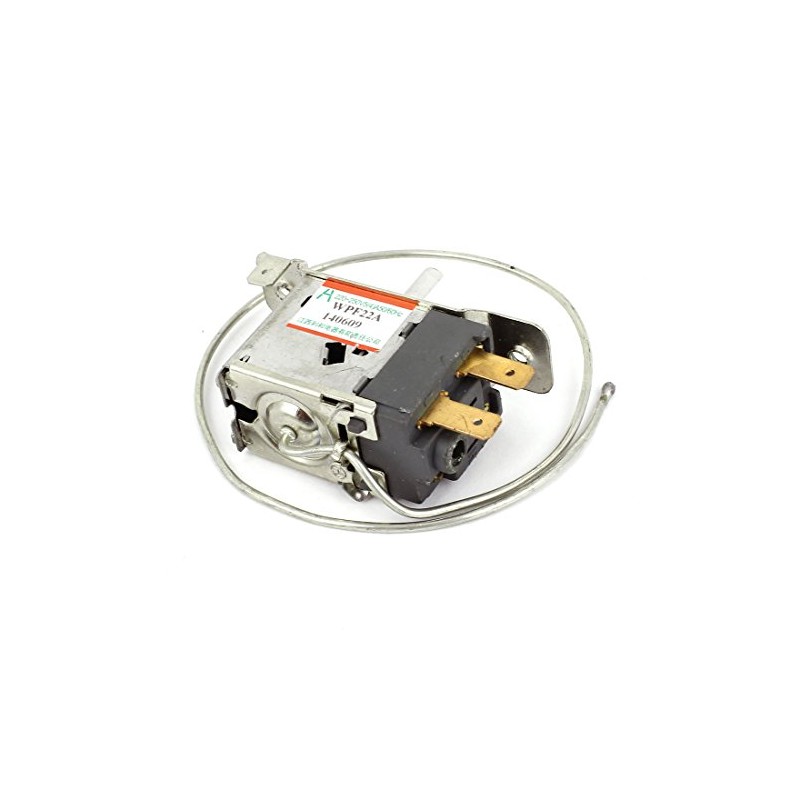 sourcing map WPF22A 2 Pin 90cm Metal Cord Freezer Fridge