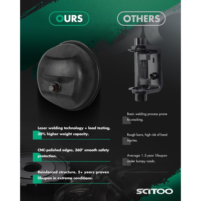 SCITOO Rear Differential Cover 2001-2007 for Toyota Sequoia 1995-2004 for