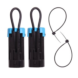 2 Pcs Ｓeat Ｂelt Bypass for Polaris RZR RS1 Ranger 570-1000 XP General Harness Override for Can Am Defender Commander 1000 Maverick X3 Ｓeat Ｂelt Connector Plug Clips