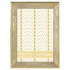 VIOLABBEY 5x7 Picture Frame Gold, Vintage 5 x 7 Photo