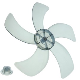 MERRYHAPY Electric Fan Blades 16 Inch Replacement for Household Fans 5-leaf Design Easy to Clean