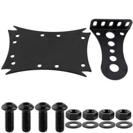 Motorcycle Retro Side Mount License Plate Tag Holder Bracket License Plate Bracket