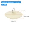 sourcing map 6 Pcs Rubber Sink Plug, Bathtub Drain Stopper