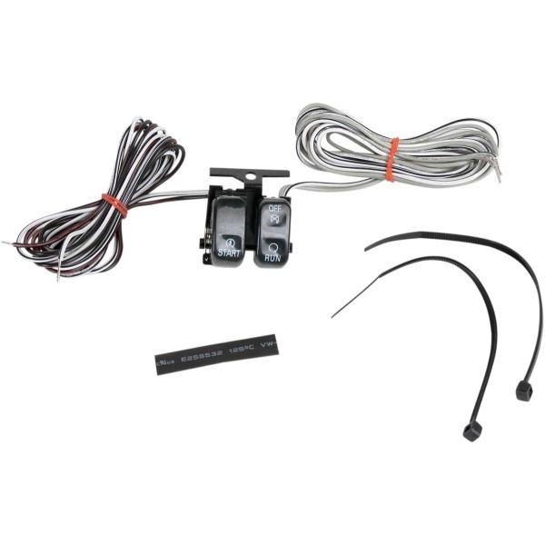 Drag Specialties Handlebar Start and Stop Switches - Black -