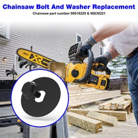 90639221 90618229 Chainsaw Bolt and Washer Replacement DEWALT Chainsaw DCCS620 CMCCS620 CMCCS660 DCCS670 DCCS690 DWCS600 Bolt Washer Kit（3 Pack）