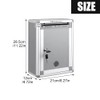 Wall Mount Mailbox, Lockable Secure Post Box, Letter Box for