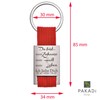 PAKADI Keyring with Engraving "Du bist...Mein Zuhause Mein Halt Mein