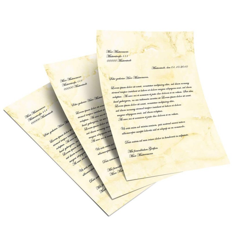 Motif Letter Paper! Marble & Structure Marble Light Yellow 50