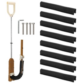 PEX Pipe Stapler with 1650 Pcs Foamboard Staples，Pex Foam Stapler Kit with 1-1/2″ Staples for1-2 Foamboard，Stand Up Foamboard Staple Gun No Bending Required for Operation