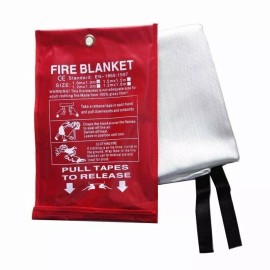 Unbranded 2Pack Large Fire Blanket Fireproof for Home Kitchen Office Emergency Safety