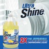 Ultra Shine™ 4 Pack 2X Platinum™ Dish Cleaning Liquid, Lemon