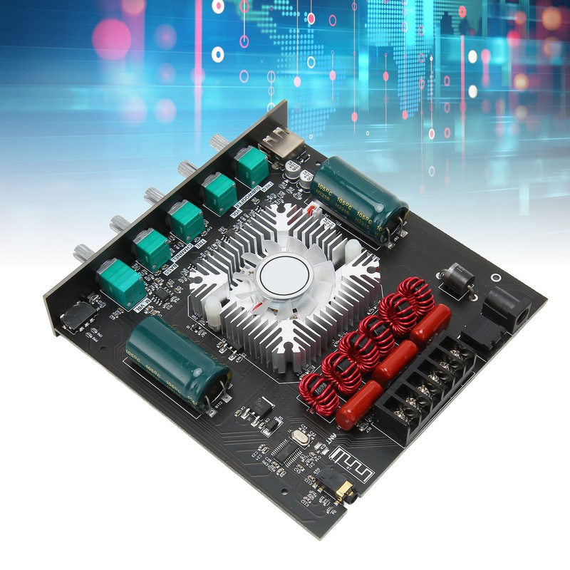 Bluetooth Amplifier Board 2.1 Channel Subwoofer HiFi Wireless Sound Power