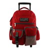 K-Cliffs Heavy Duty Rolling Backpack School Bookbag with Wheels Deluxe