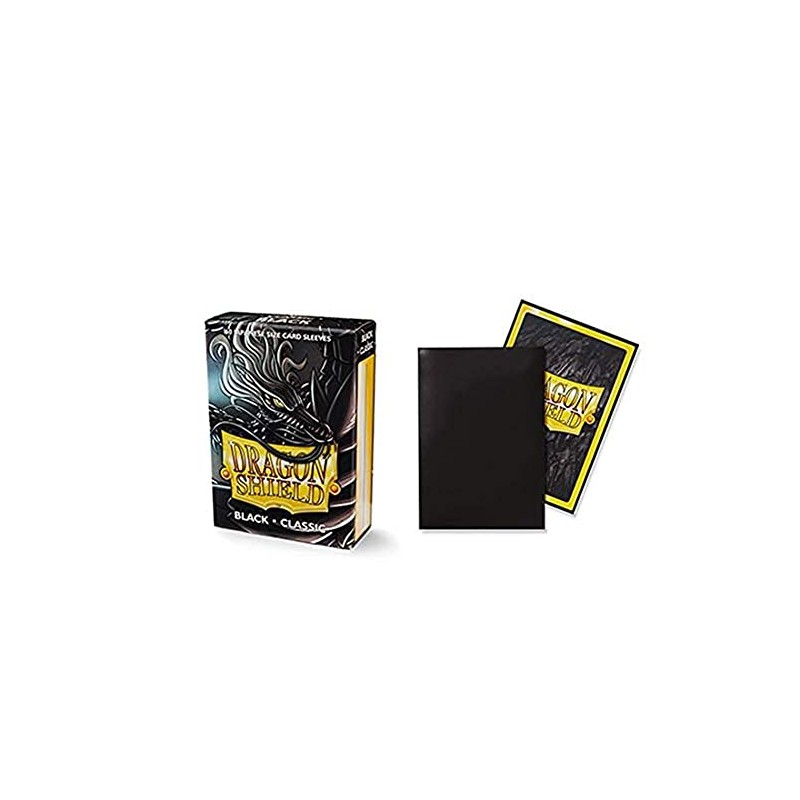 Dragon Shield Classic Mini Japanese Black 60 ct Card Sleeves