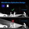 E-Bike LED Bicycle Light with Reflector, 60 LUX StVZO Approval