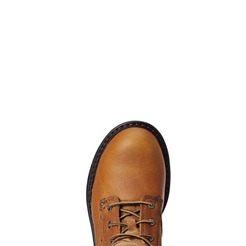 Ariat Womens Macey Work Boot Dark Peanut 8.5