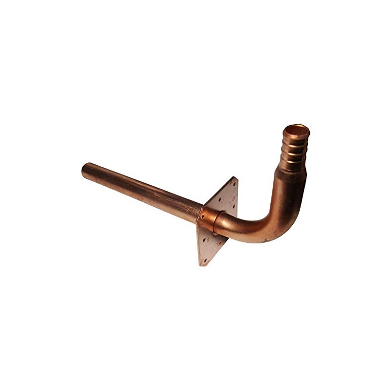 GORLENKE1 PIECE XFITTING COPPER STUB OUT ELBOW FOR 1/2" PEX