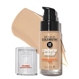 Revlon ColorStay Maquillaje con SoftFlex Oily Skin Buff, 150 Buff, 1 oz.