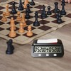 Frediuo International Chess Timer Clock, Digital Chess Clock, Compact Portable