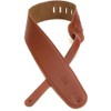 Levy's M4GF‐TAN 3.5-inch Leather Padded Strap - Tan