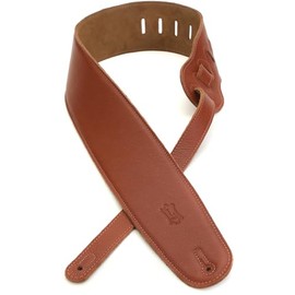 Levy's M4GF‐TAN 3.5-inch Leather Padded Strap - Tan