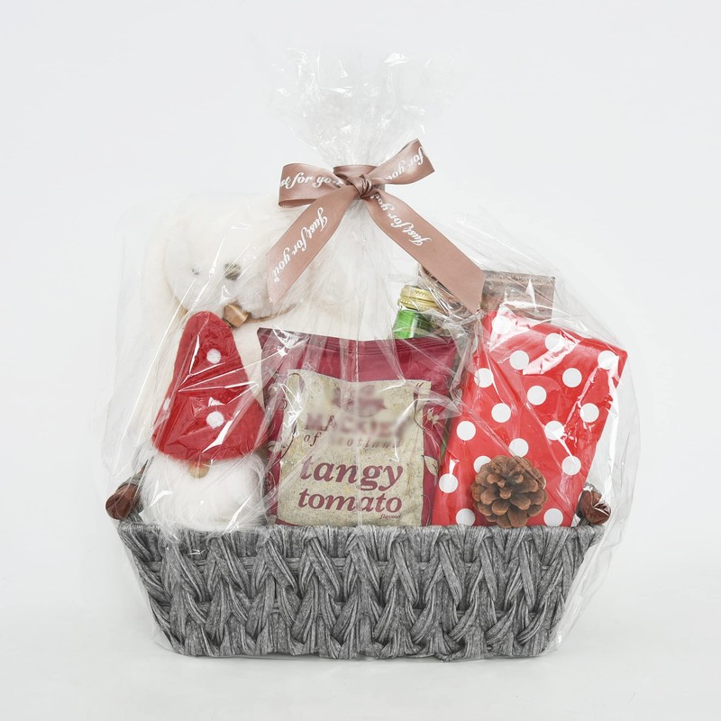 GRANNY SAYS Wicker Storage Baskets for Shelves, Pack of 2