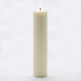 Richland 2" x 9" Pillar Candles Light Ivory Set of 10