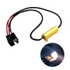 2 Stück LED Scheinwerfer Decoder, Auto Lastwiderstand Widerstands Kit Anti