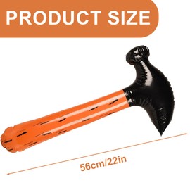 XUKZIMA 1-Piece Inflatable Hammer Support Funny Hammer Toy for Pool Parties for Pool Bath Toy for School Activities for Boys Girls