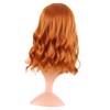 MapofBeauty 14 Inch/35 cm Short Wavy Curly Women Fresh Bright