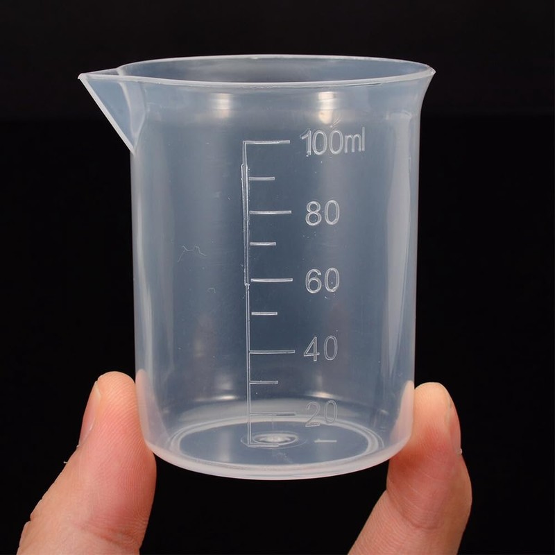 Measuring Cups Set Plastic 25 ml 50 ml 100 ml