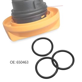 Pack of 5 Oil Filler Cap Gasket 650463 55582541 Compatible with Opel Astra Vectra Corsa Zafira Agi Oil Filler Cap Rubber Ring Car Replacement Accessories