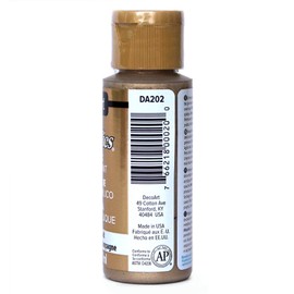DecoArt Americana Acrylic Metallic Paint, Champagne Gold