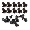 Pack of 16 Stove Grate Rubber Feet, High-Temp Replacement Set